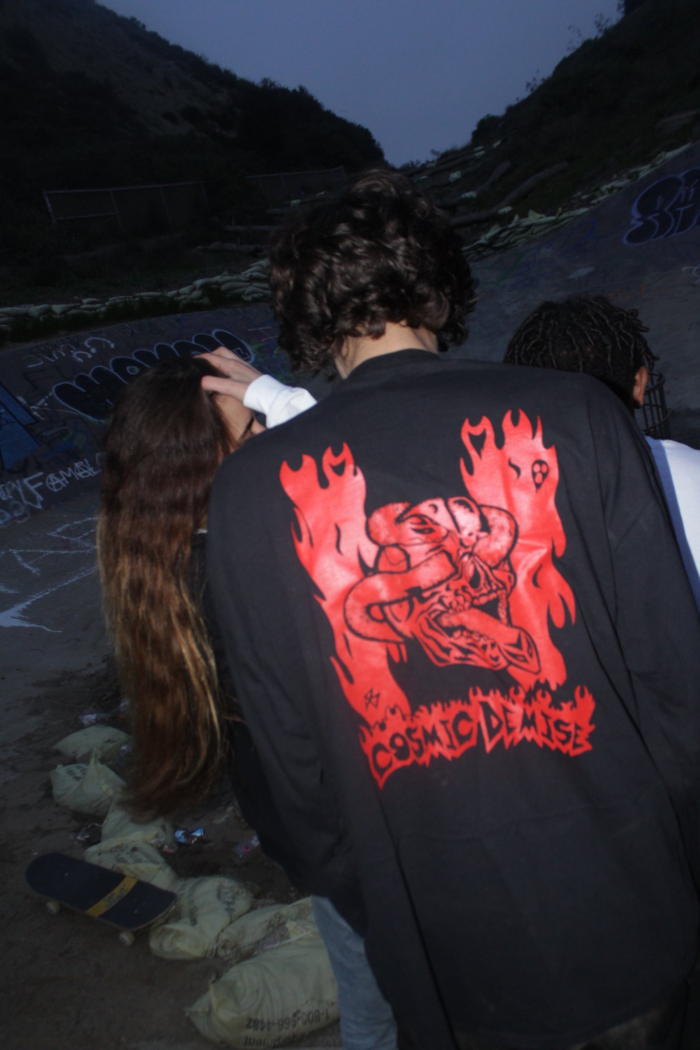 Cosmic Demise Underground Comic long sleeve shirt