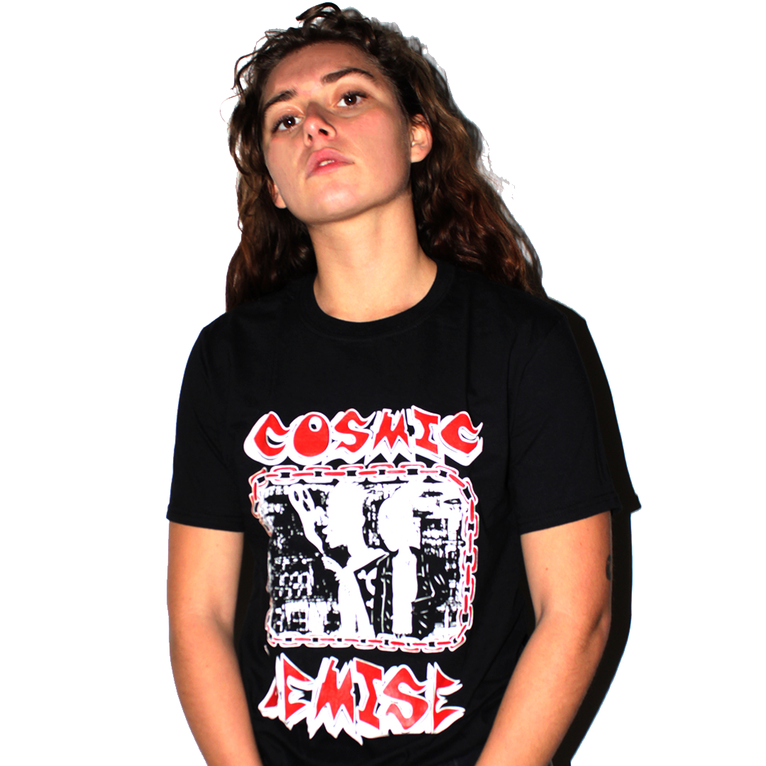 Sana @k.i.dd.o for Cosmic Demise Underground Streetwear